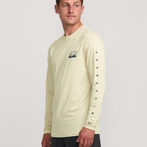 Unity Loose Fit Long Sleeve Surf Tee - Desert Sand
