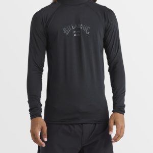 Arch Performance Fit Long Sleeve Rashguard - Black