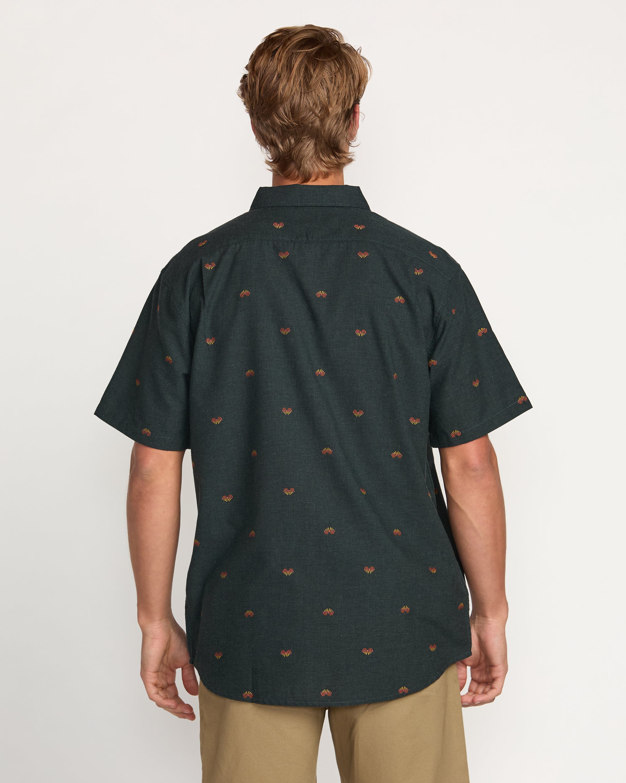 All Day Jacquard Short Sleeve Shirt - Stealth - Image 2