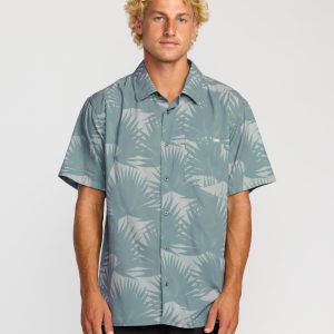 Surftrek Perf Short Sleeve Shirt - Sea Blue