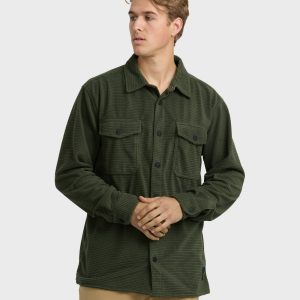 Ridge Flannel Shirt - Fatigue