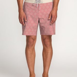 Good Times Pro Performance 18 Boardshorts - Dusty Rose