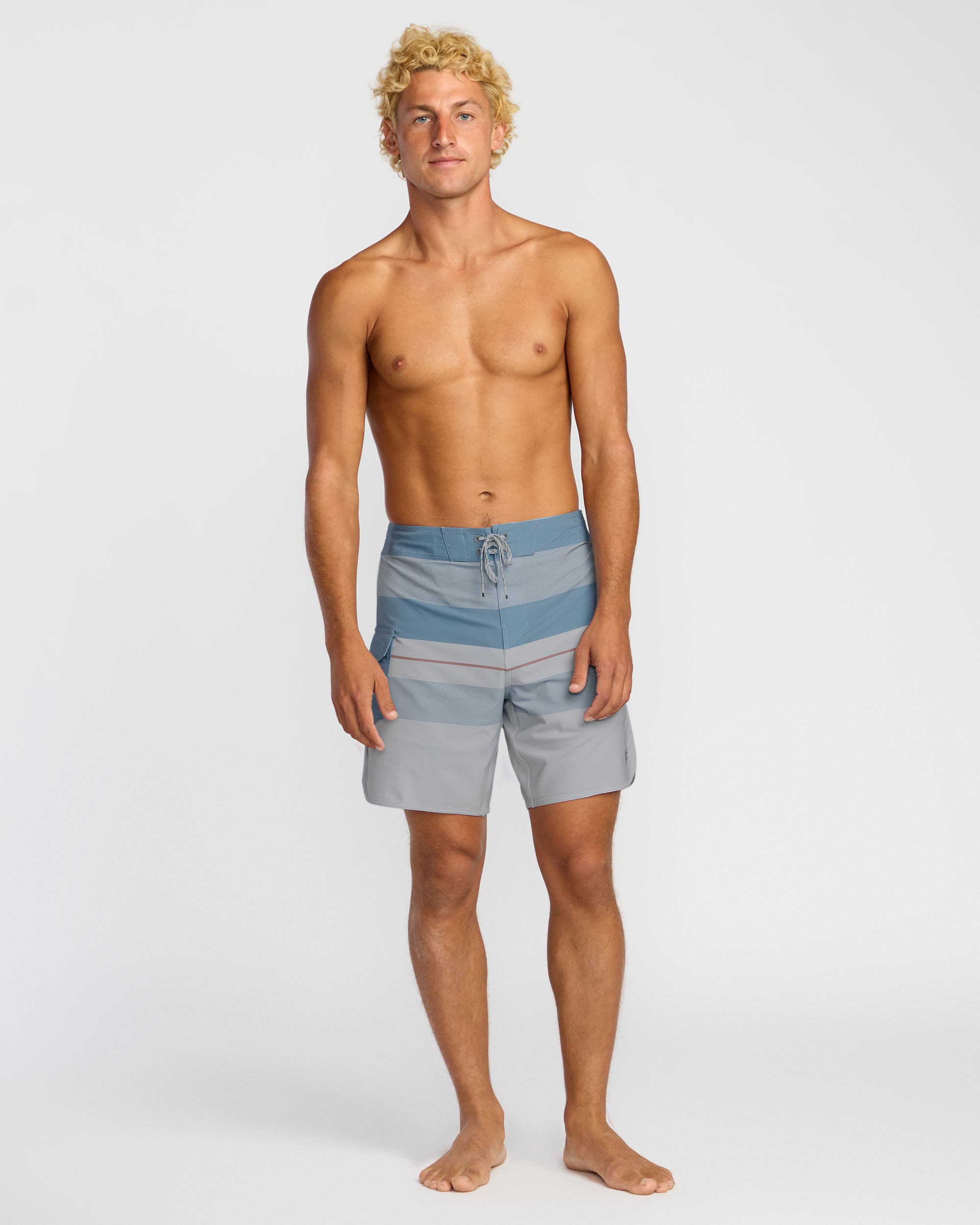 73 Pro Performance 18 Boardshorts - Sky Blue - Image 5