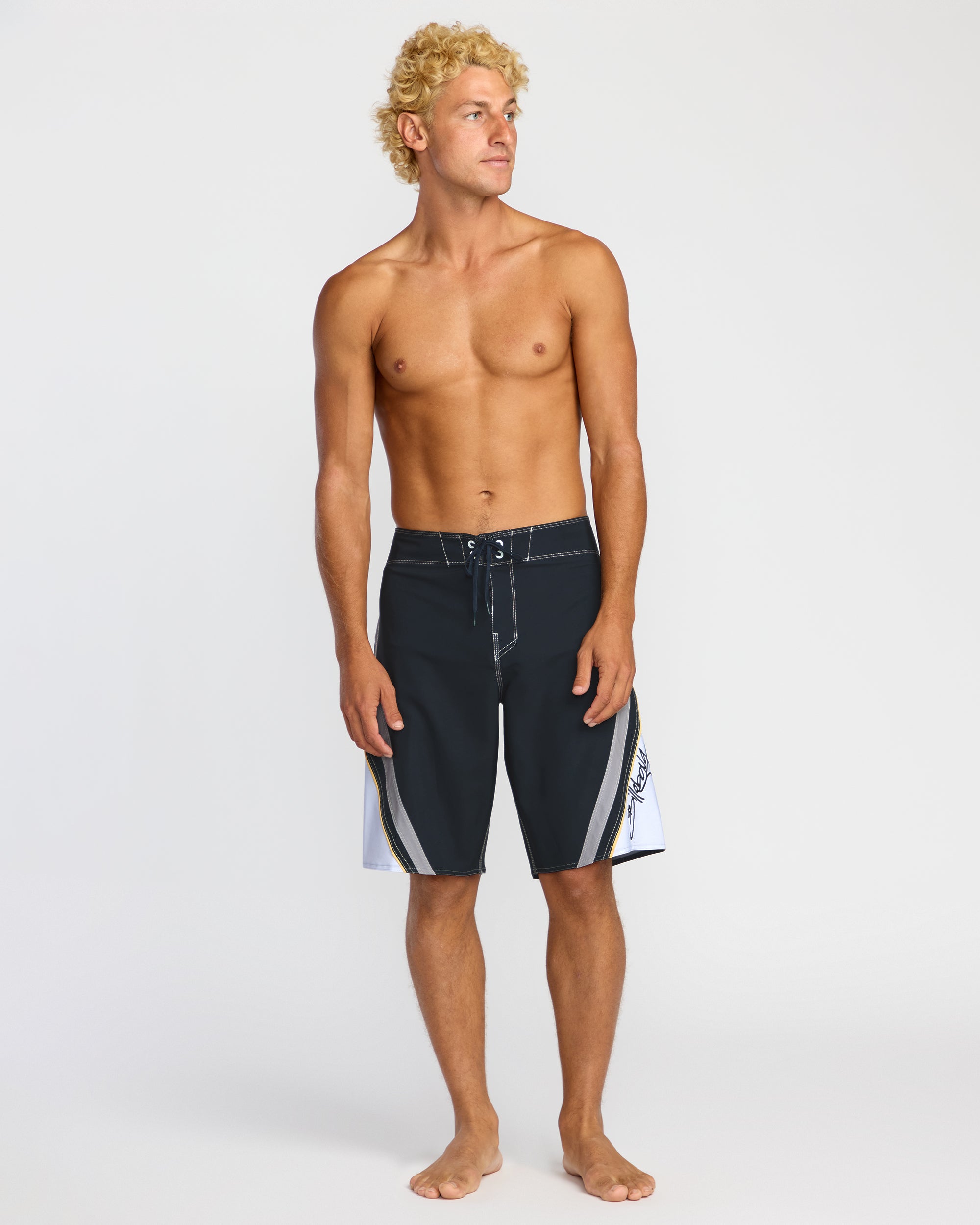 Fluid 2K Pro Performance 21 Boardshorts - Dark Navy - Image 8