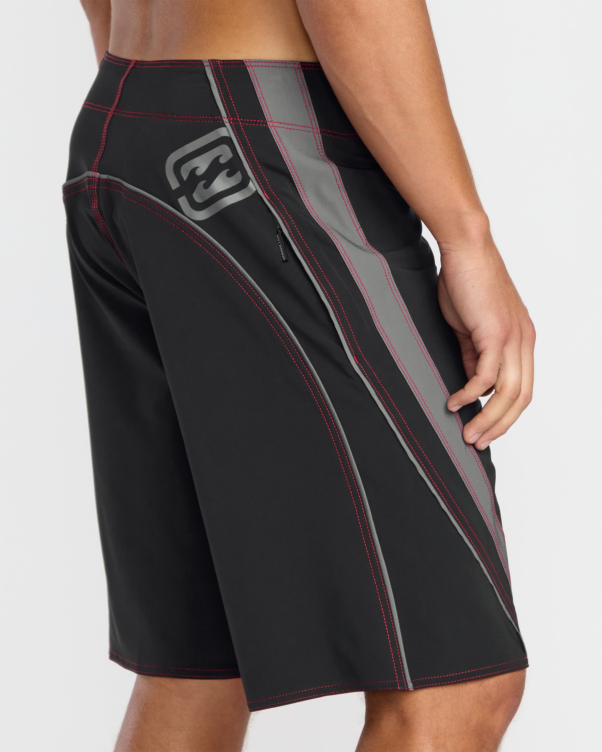Fluid 2K Pro Performance 21 Boardshorts - Stealth - Image 7