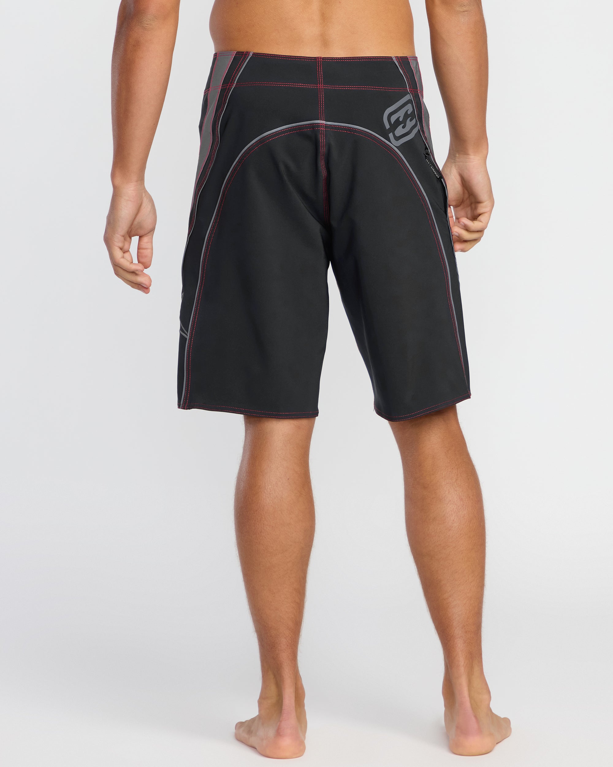 Fluid 2K Pro Performance 21 Boardshorts - Stealth - Image 4