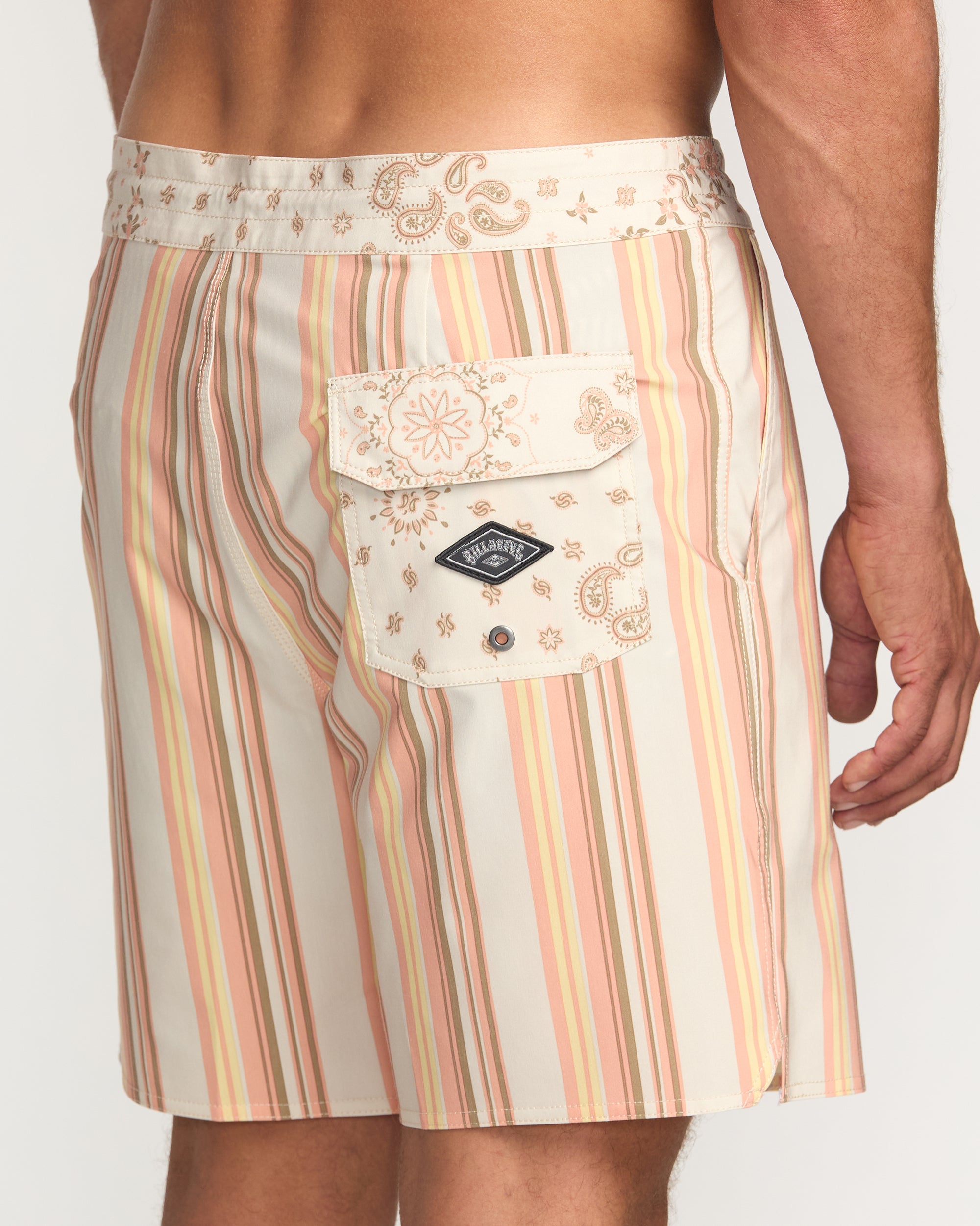 Sandtrax Lo Tide Boardshorts - Lemon - Image 9