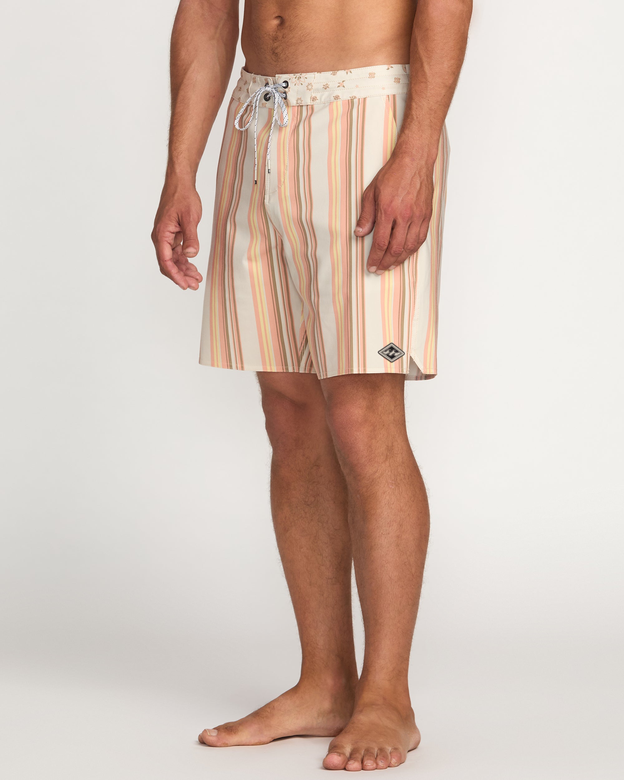 Sandtrax Lo Tide Boardshorts - Lemon - Image 7