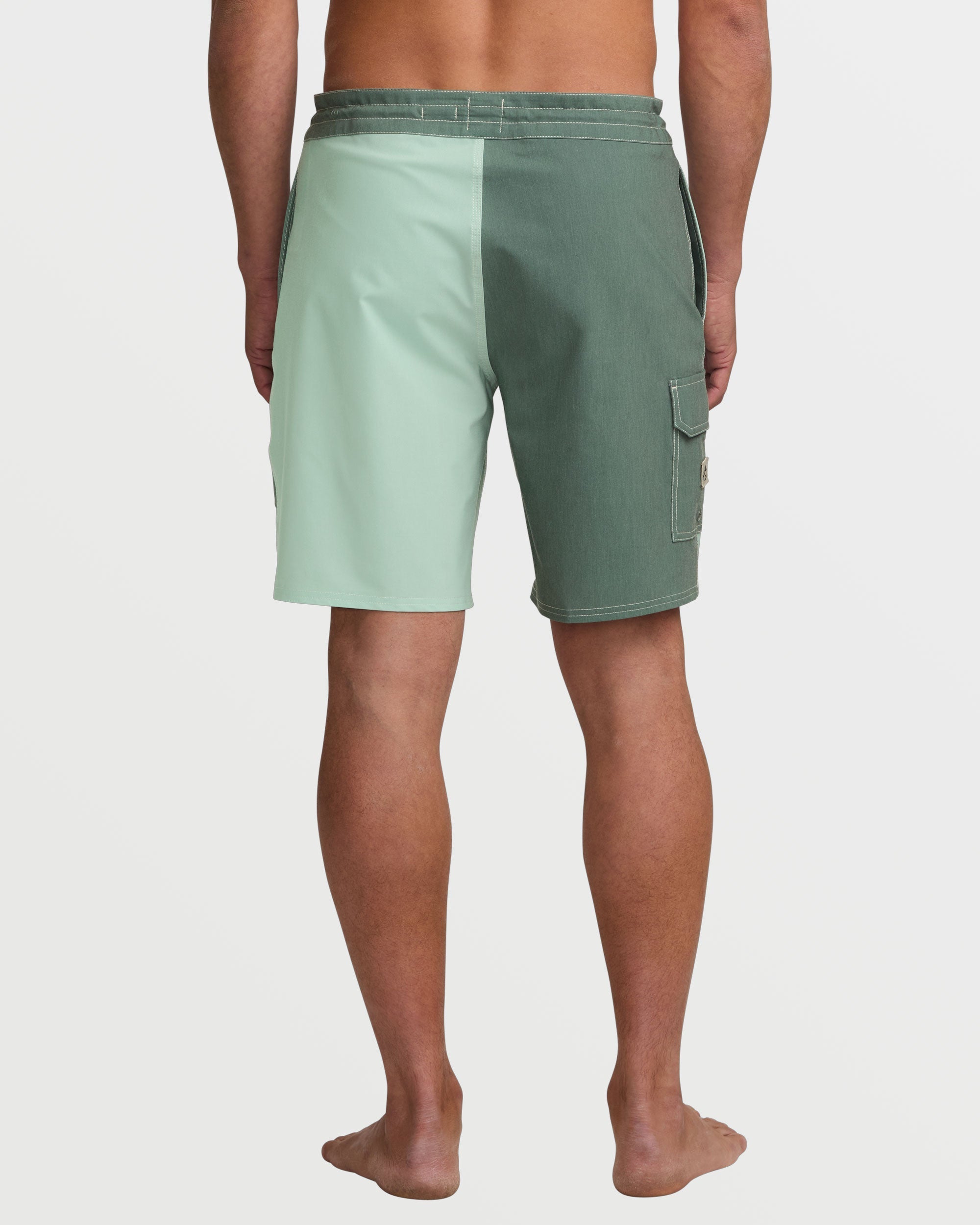 Sunshine Lo Tide 19 Boardshorts - Green Tea - Image 2