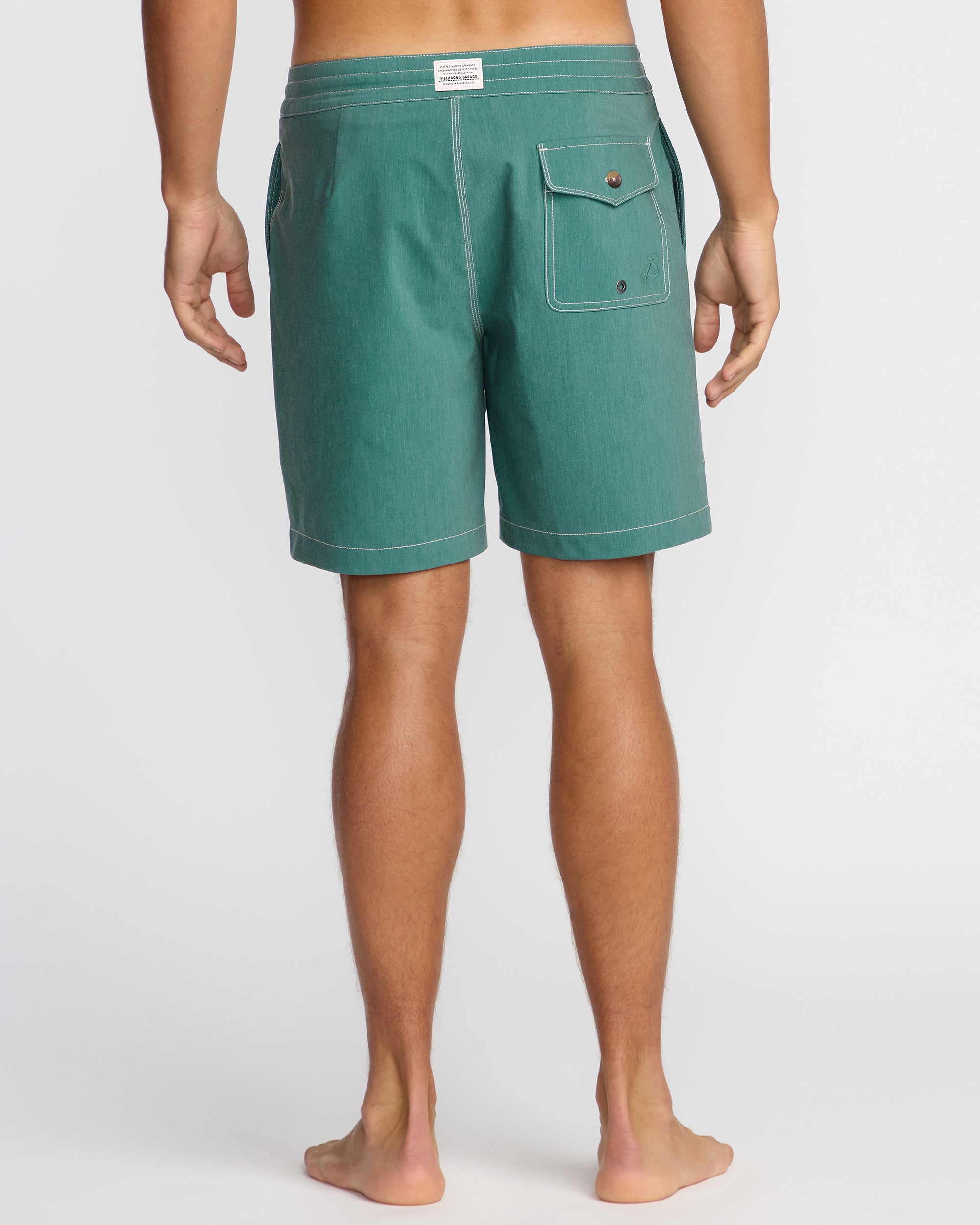 Austin Garage Lo Tides Boardshorts - Teal - Image 5