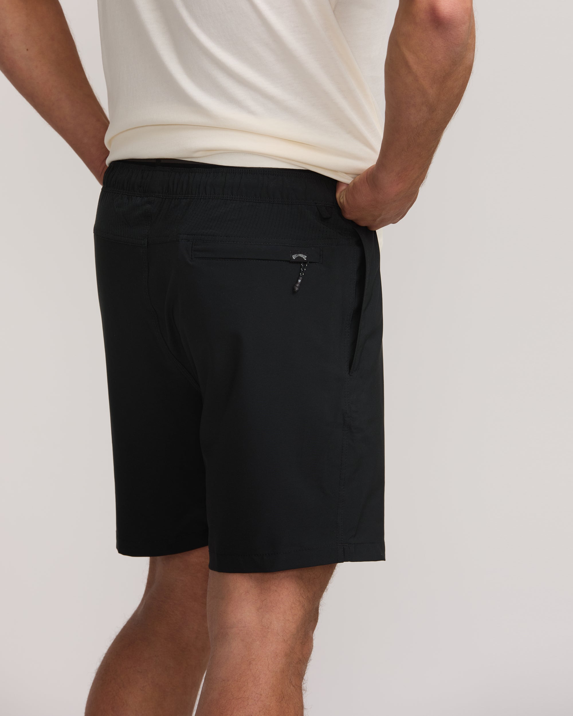 Surftrek Elastic Submersible 17 Hybrid Shorts - Black - Image 7