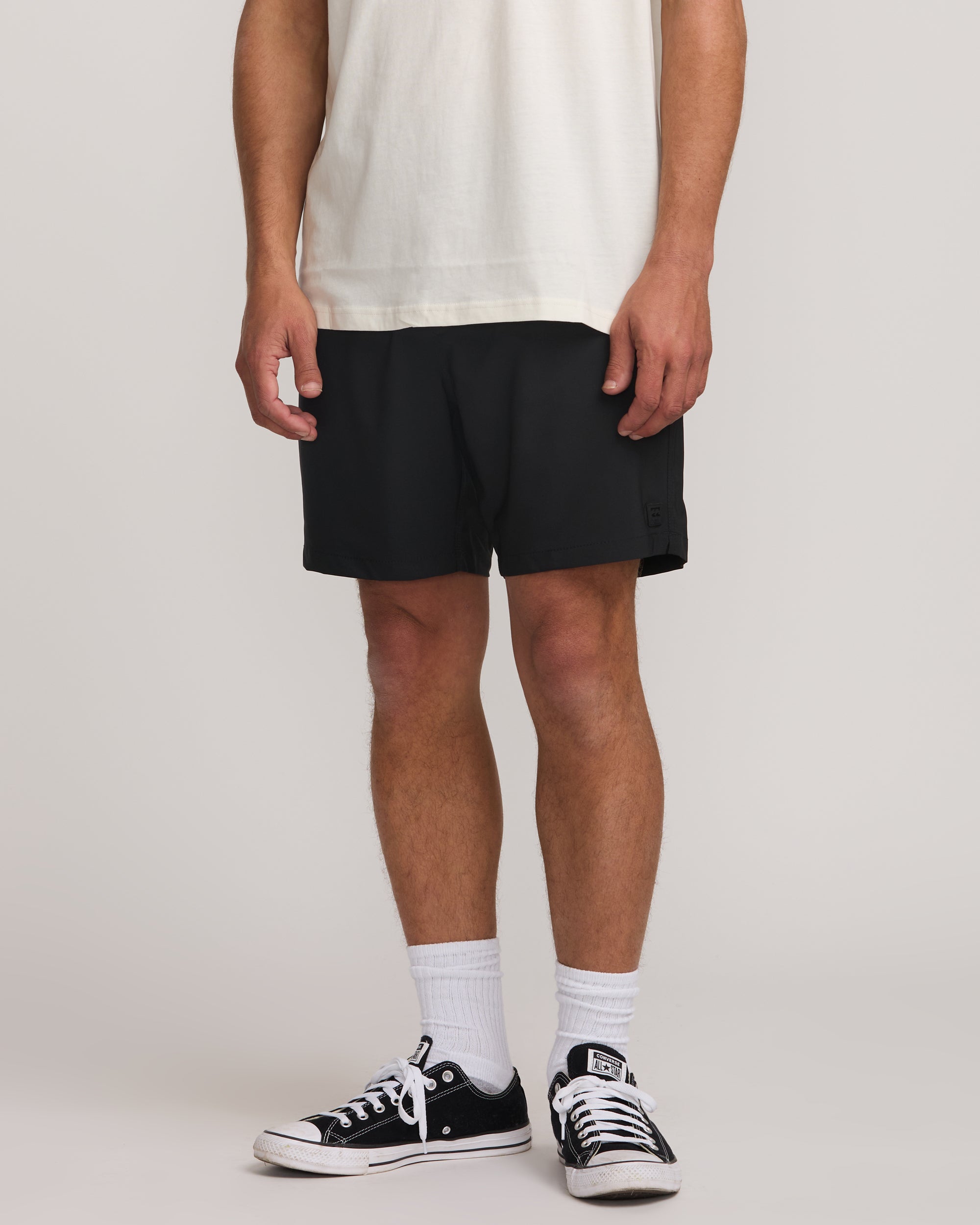 Surftrek Elastic Submersible 17 Hybrid Shorts - Black - Image 6