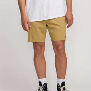 Crossfire Wave Wash Submersible 18 Hybrid Shorts - Khaki