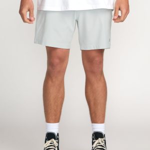 Crossfire Submersible 17 Hybrid Shorts - Ash Blue