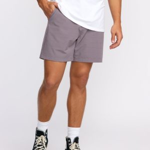 Crossfire Submersible 17 Hybrid Shorts - Purple Ash