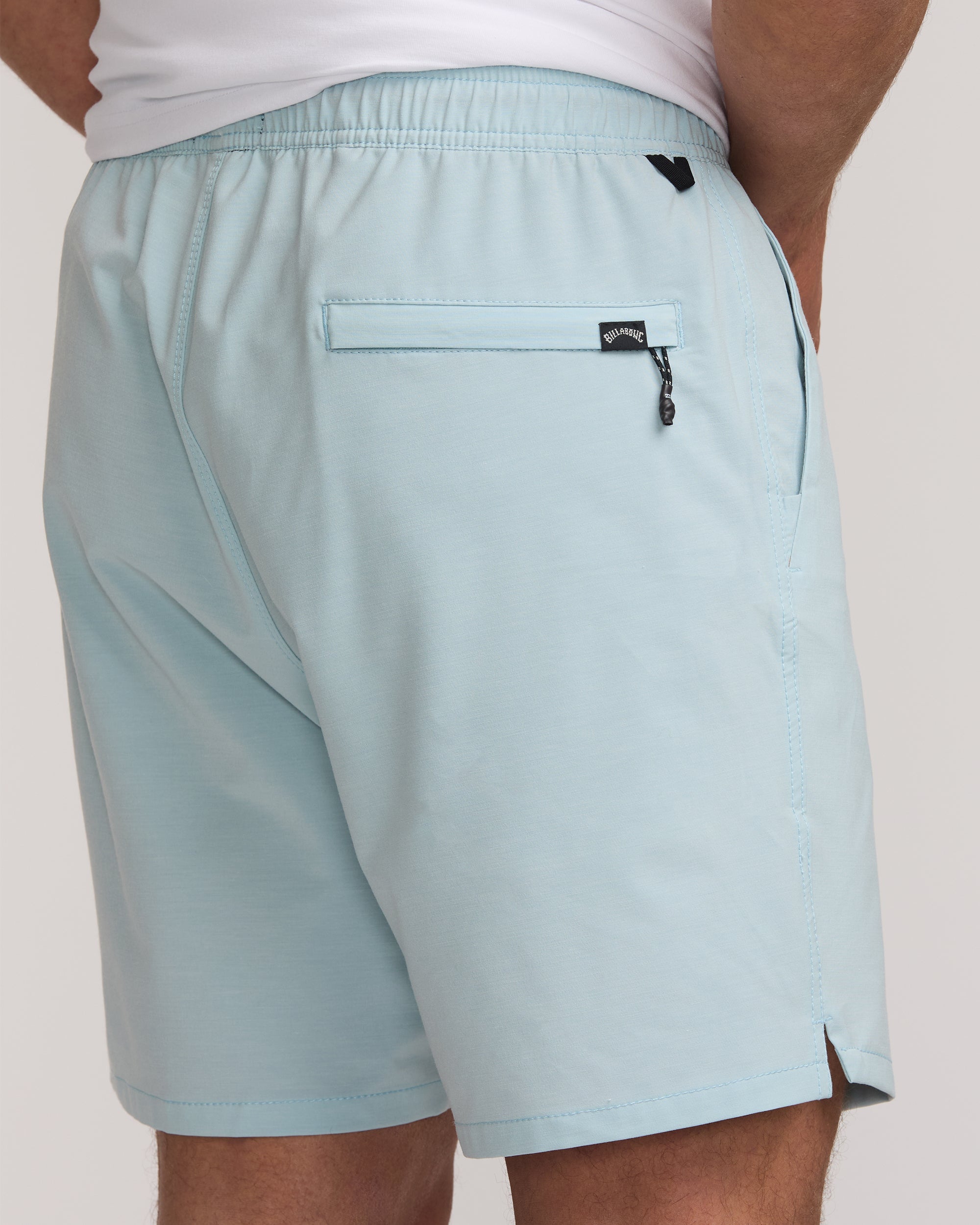 Surftrek Transit Elastic 17 Hybrid Shorts - Dusty Blue - Image 4