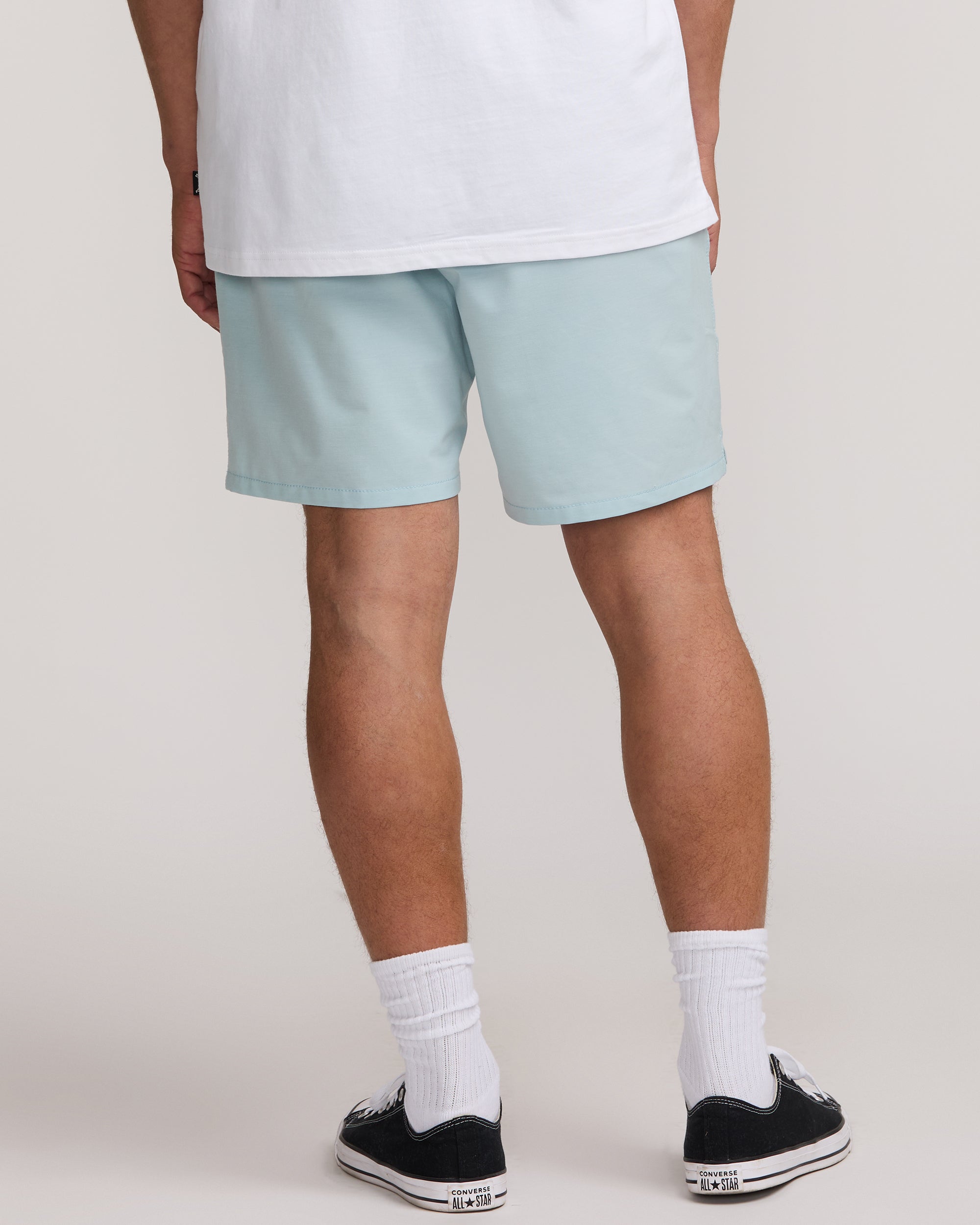Surftrek Transit Elastic 17 Hybrid Shorts - Dusty Blue - Image 2