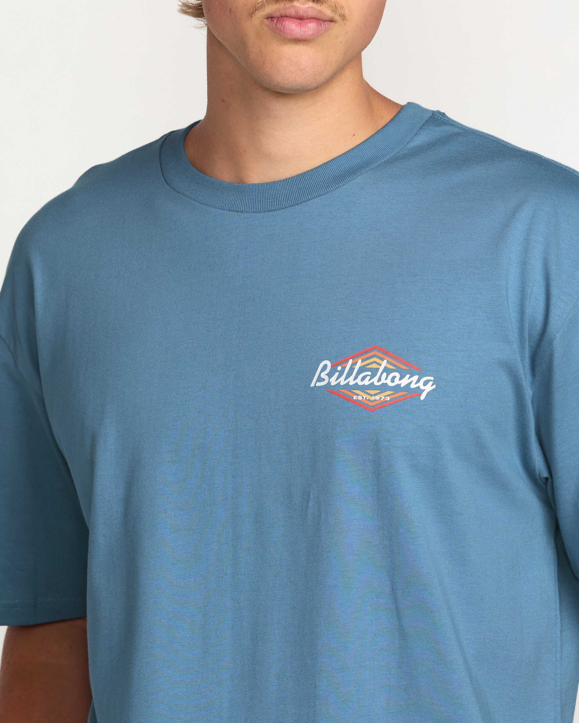 Walled Regular Tee - Carolina Blue - Image 7