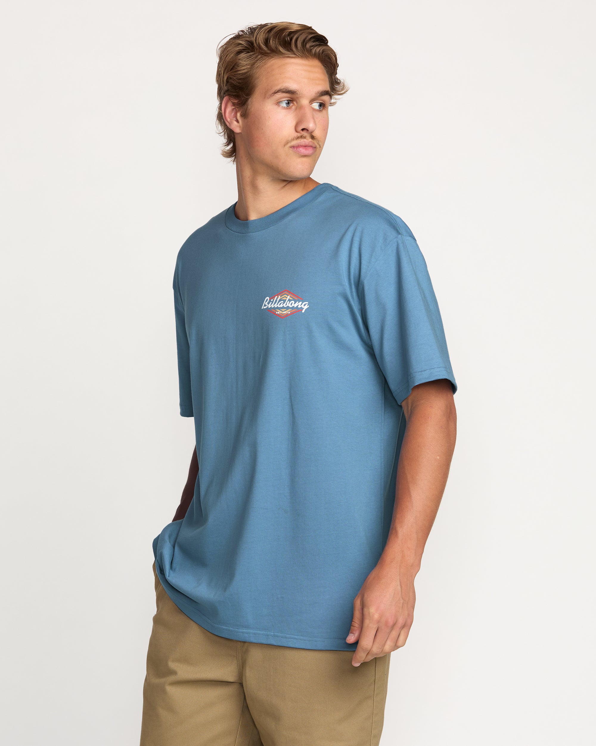 Walled Regular Tee - Carolina Blue - Image 6
