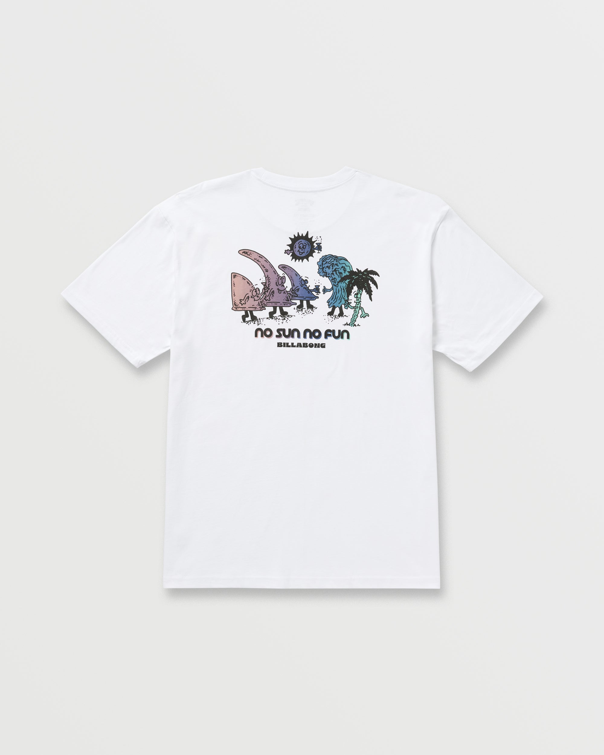 Sun Fun Regular Tee - White - Image 4