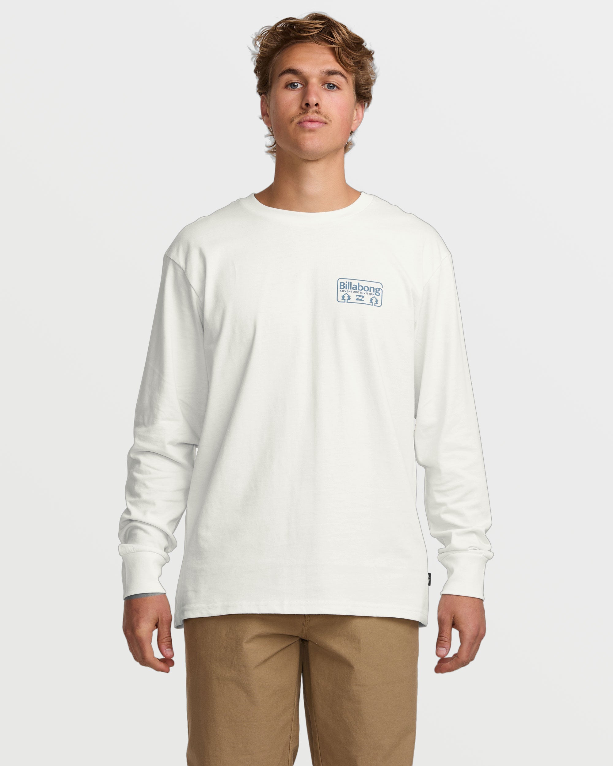 Range A/Div Long Sleeve Tee - Off White - Image 2