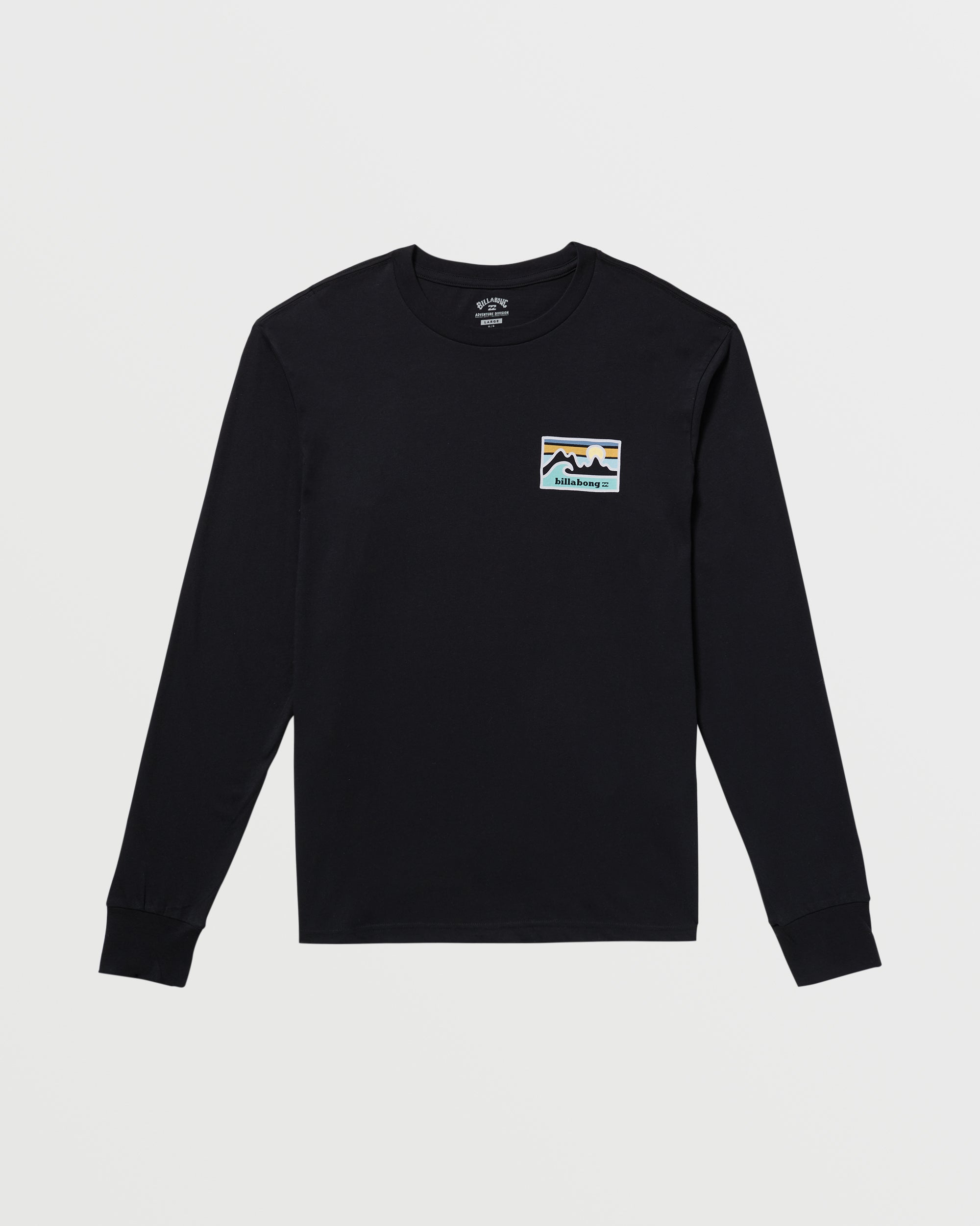 Range A/Div Long Sleeve Tee - Black - Image 3
