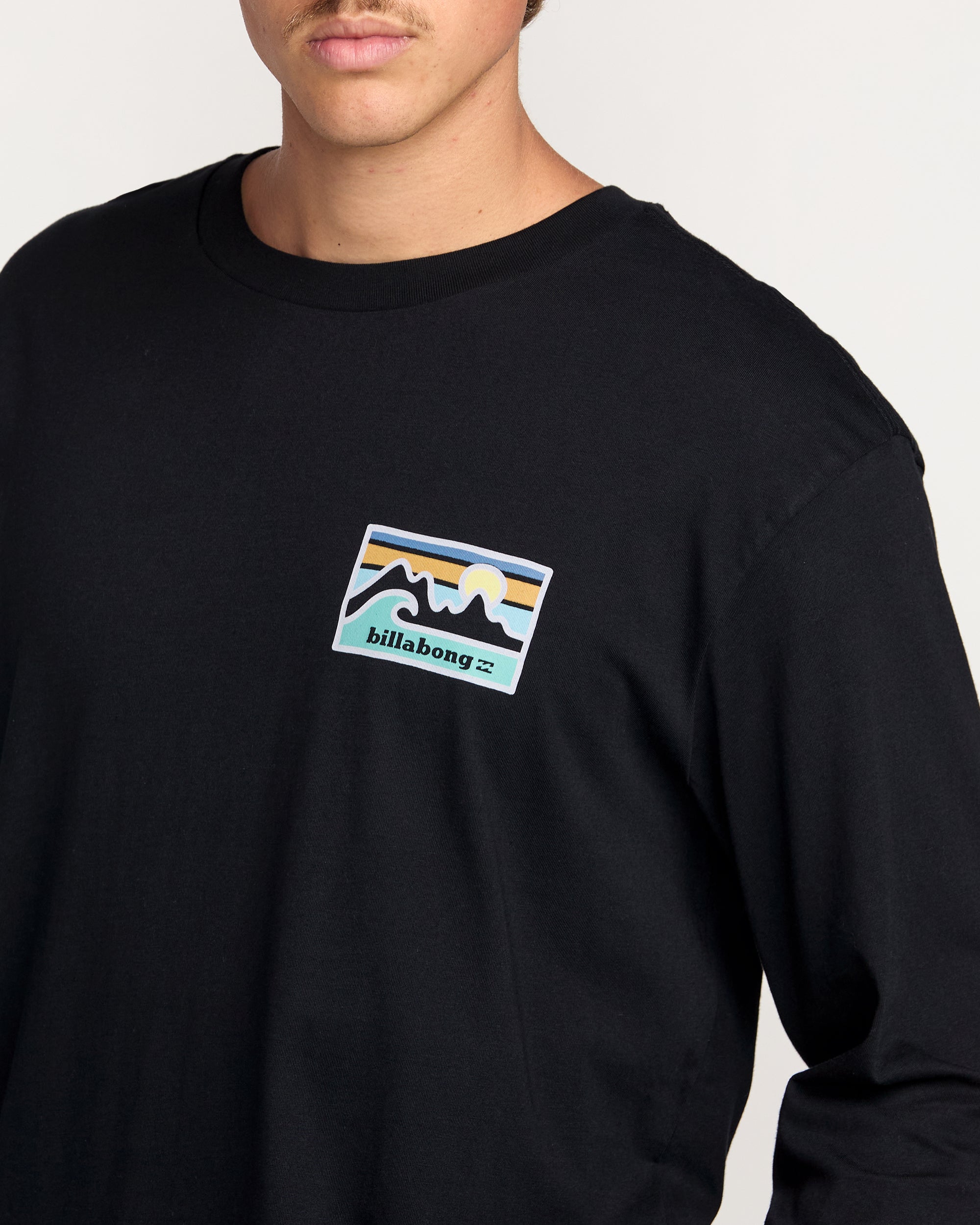 Range A/Div Long Sleeve Tee - Black - Image 7