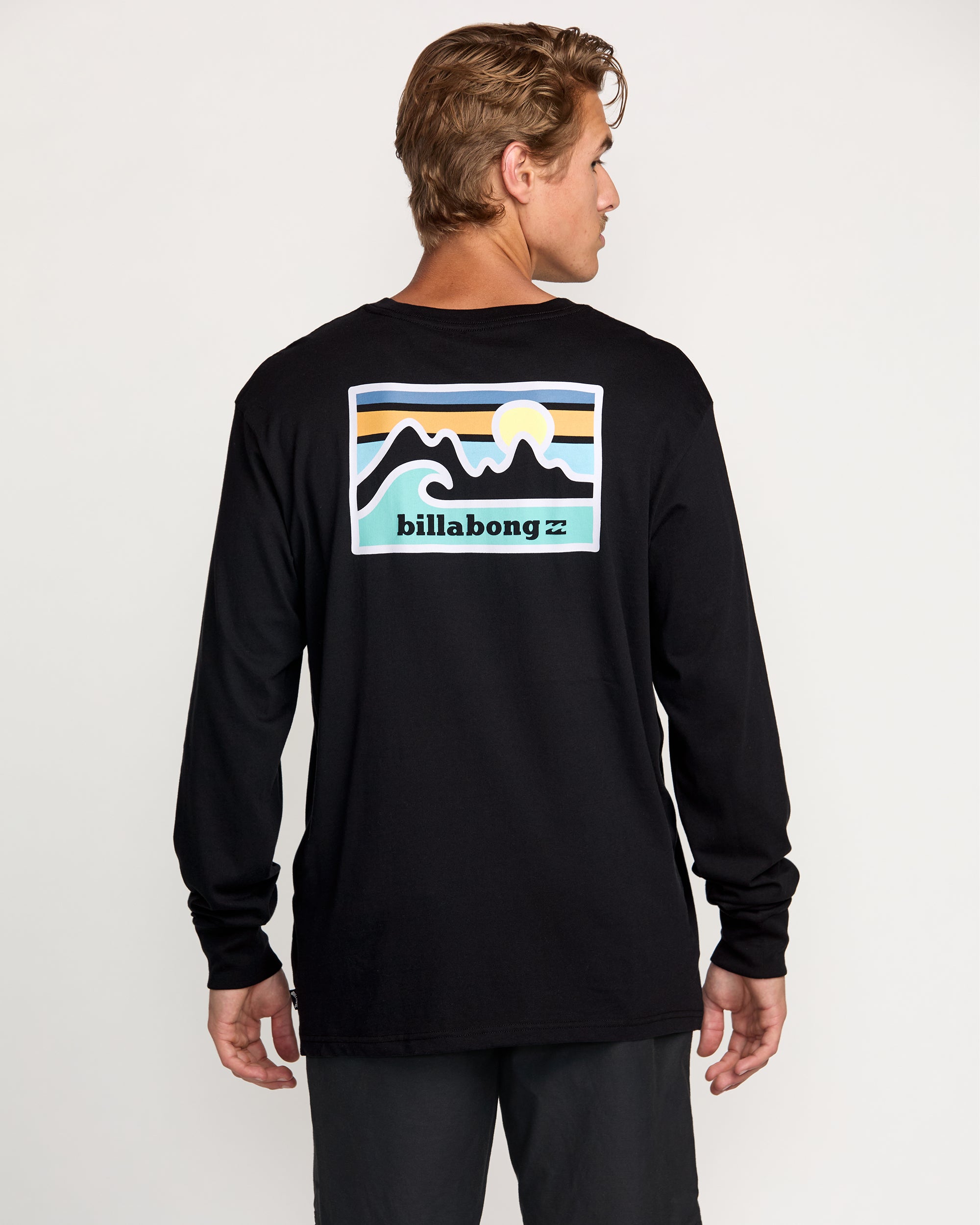 Range A/Div Long Sleeve Tee - Black - Image 2