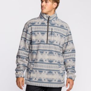 Boundary Mock Sweatshirt - Alloy