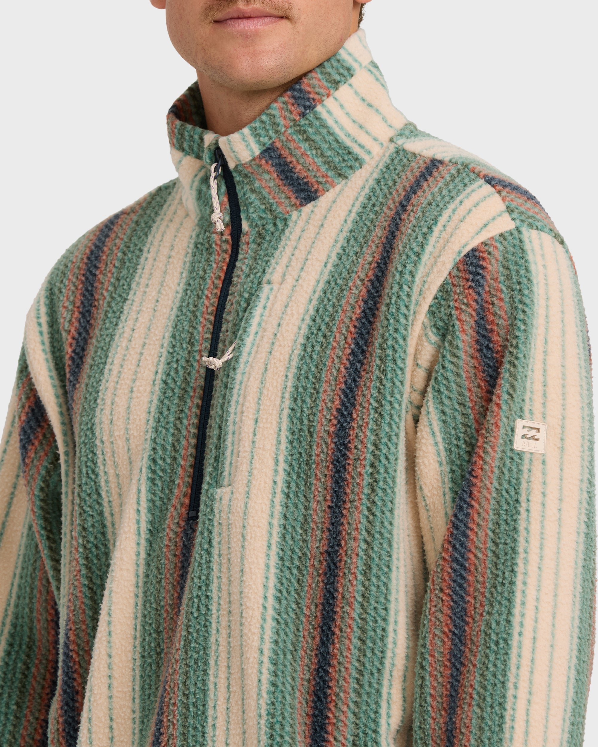 Boundary Mock Sweatshirt - Bone - Image 2