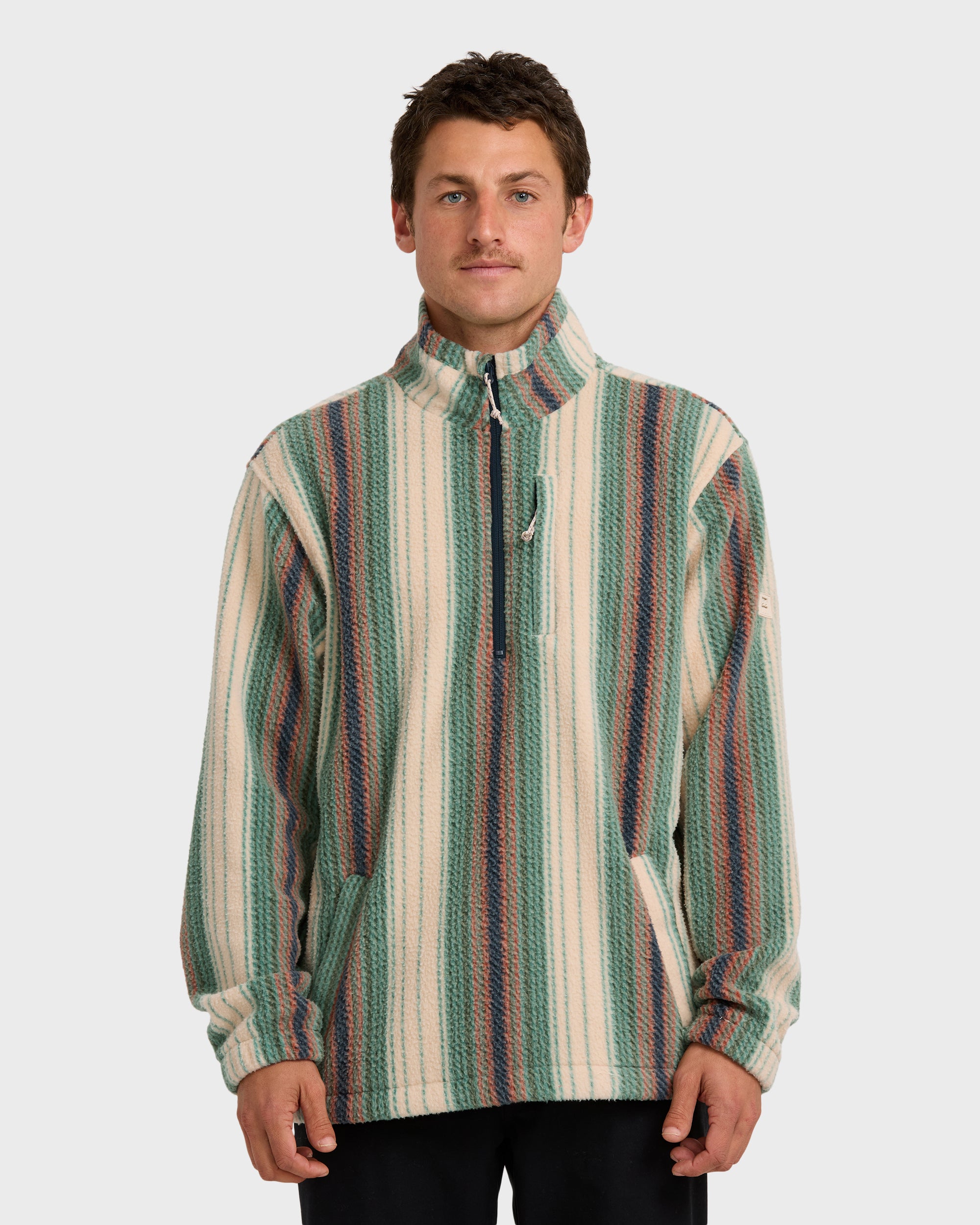 Boundary Mock Sweatshirt - Bone