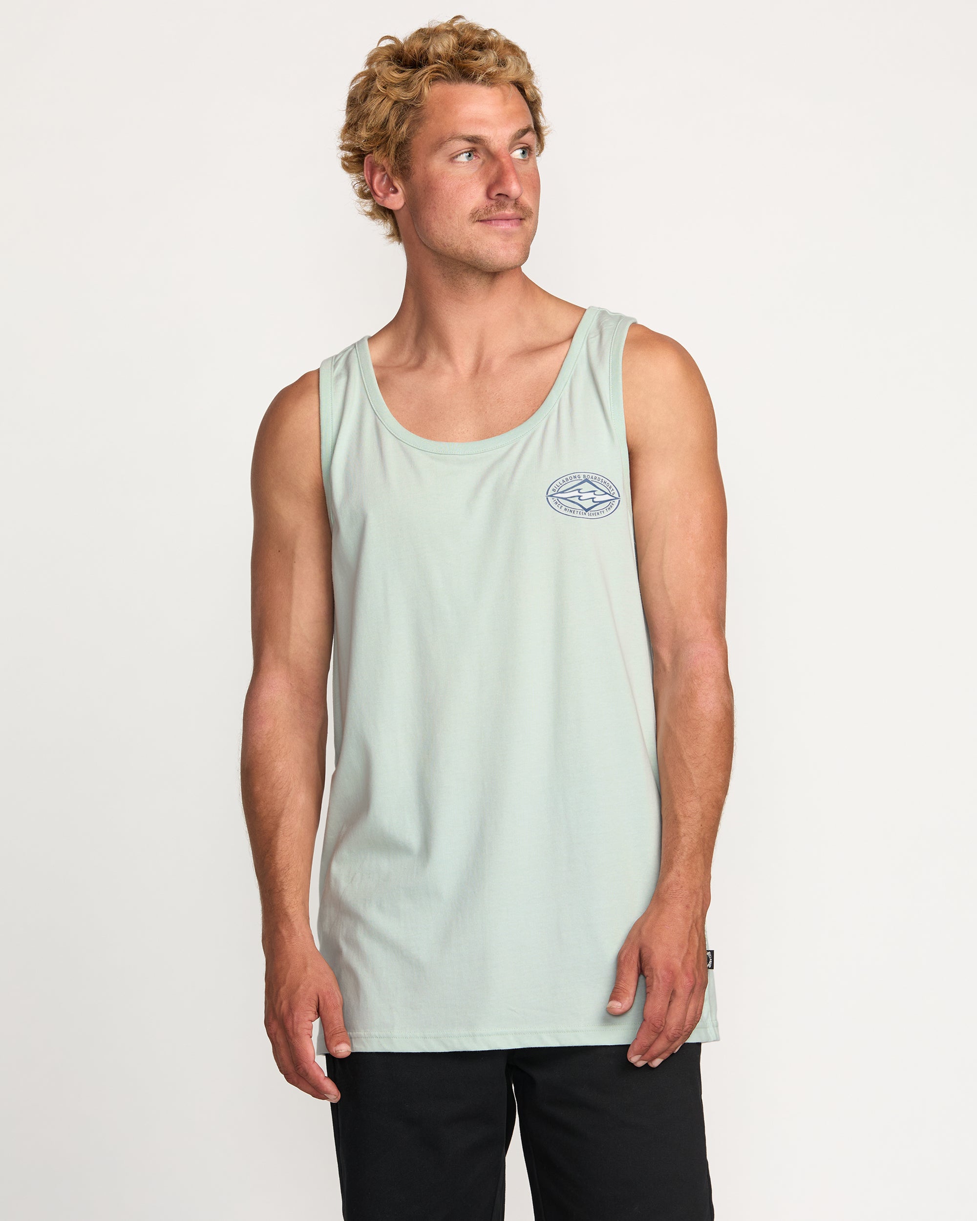Diamond Vision Premium Tank - Ash Blue