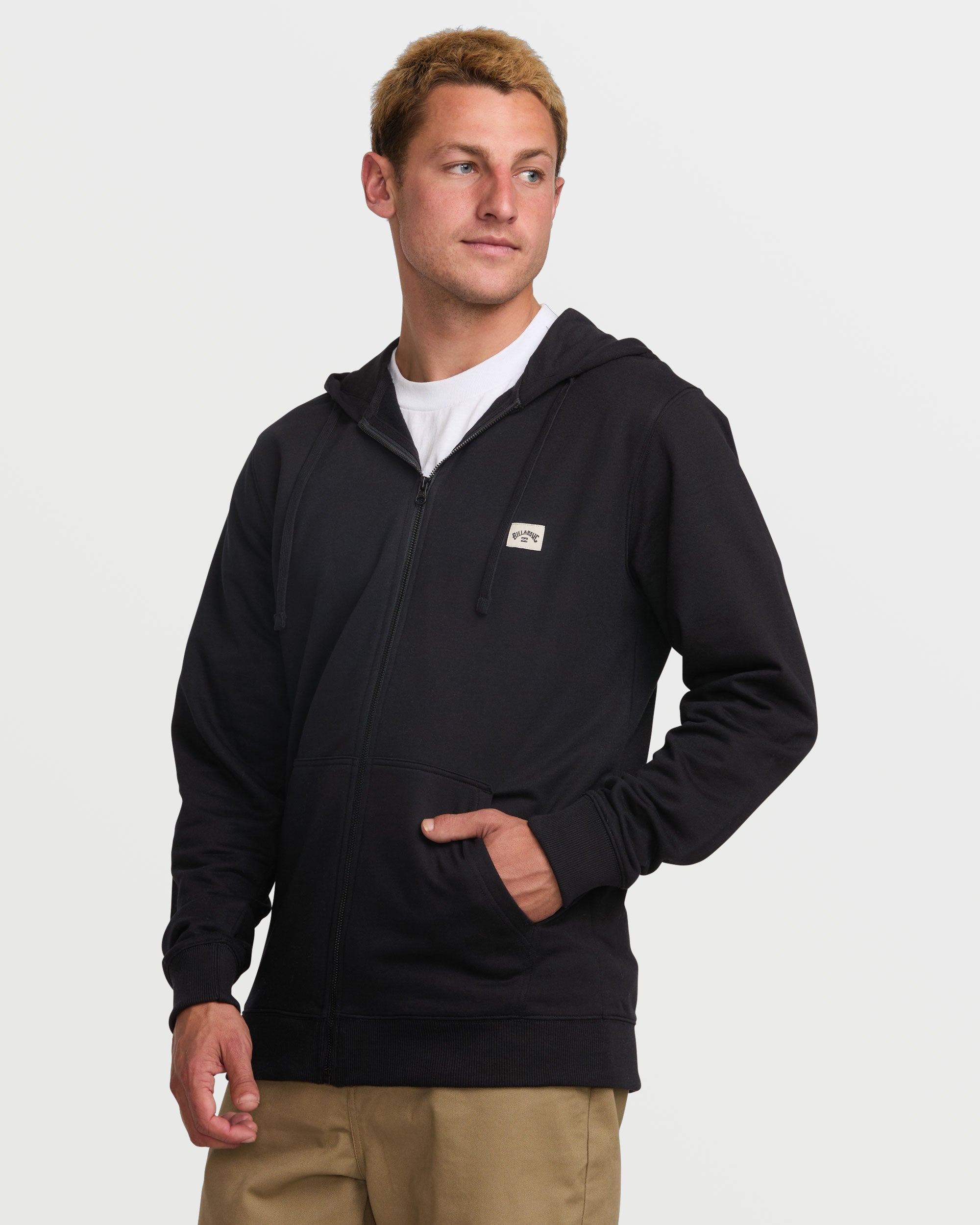All Day Zip Sweatshirt - Black - Image 3