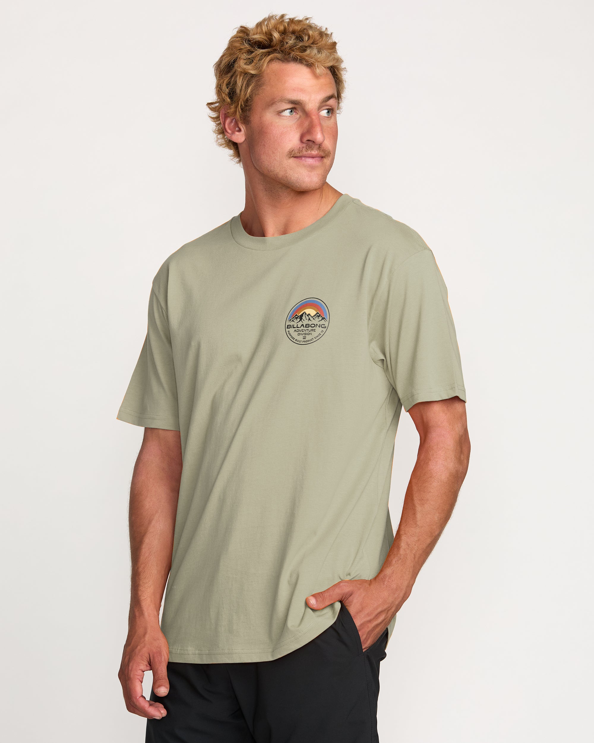 Rockies A/Div Tee - Sage Heather - Image 3
