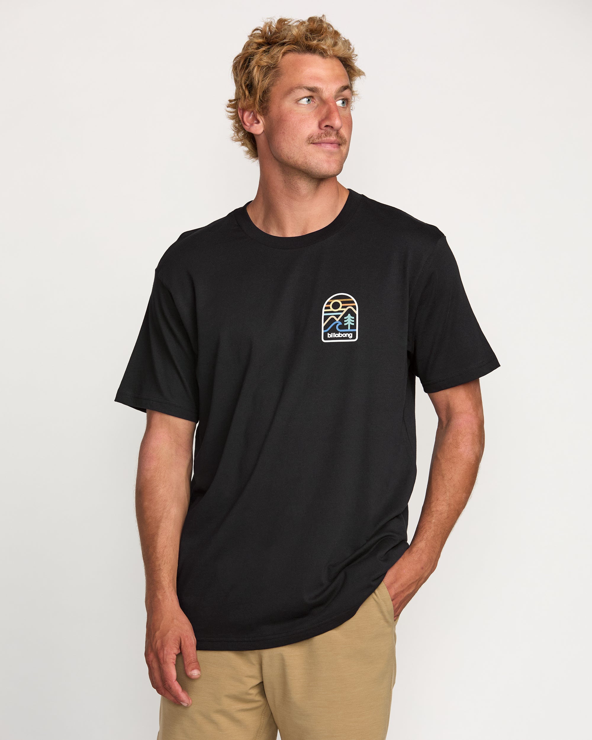 Sundown A/Div Tee - Black - Image 2
