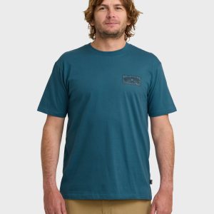 A/Div Scenic Arch Short Sleeve T-Shirt - Real Teal