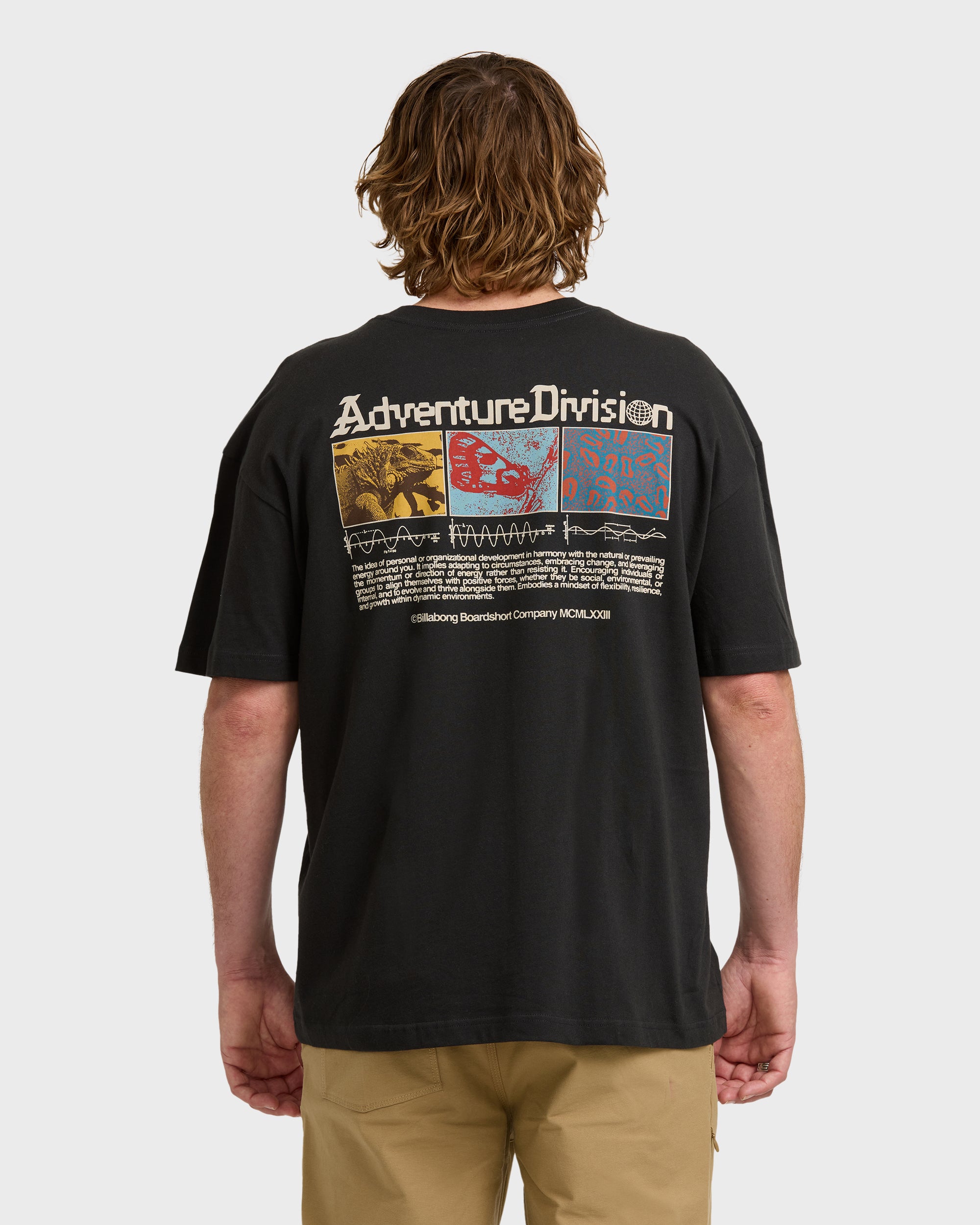 A/Div Evolve OG Short Sleeve T-Shirt - Washed Black - Image 2