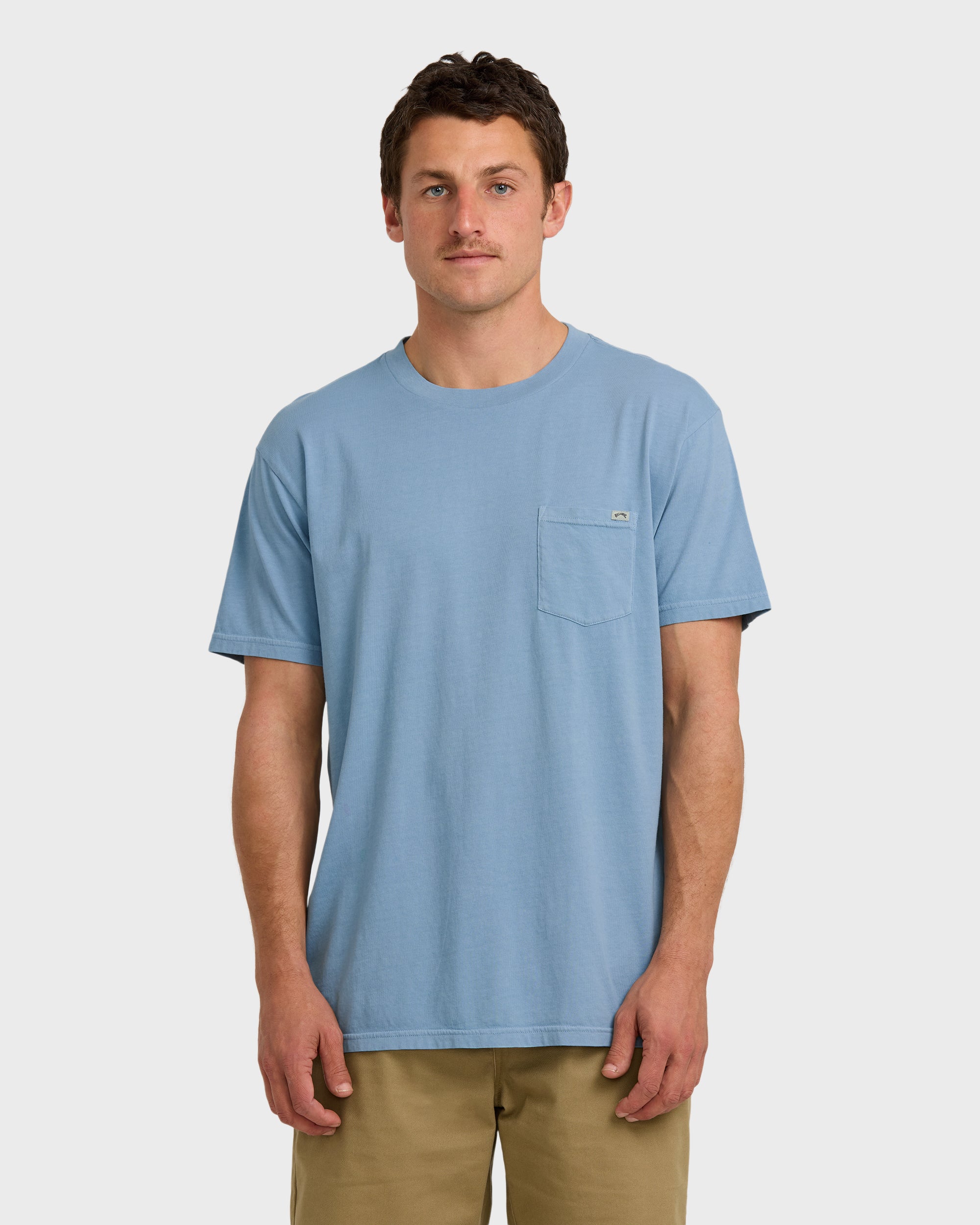 Essential Premium Wave Wash T-Shirt - Denim