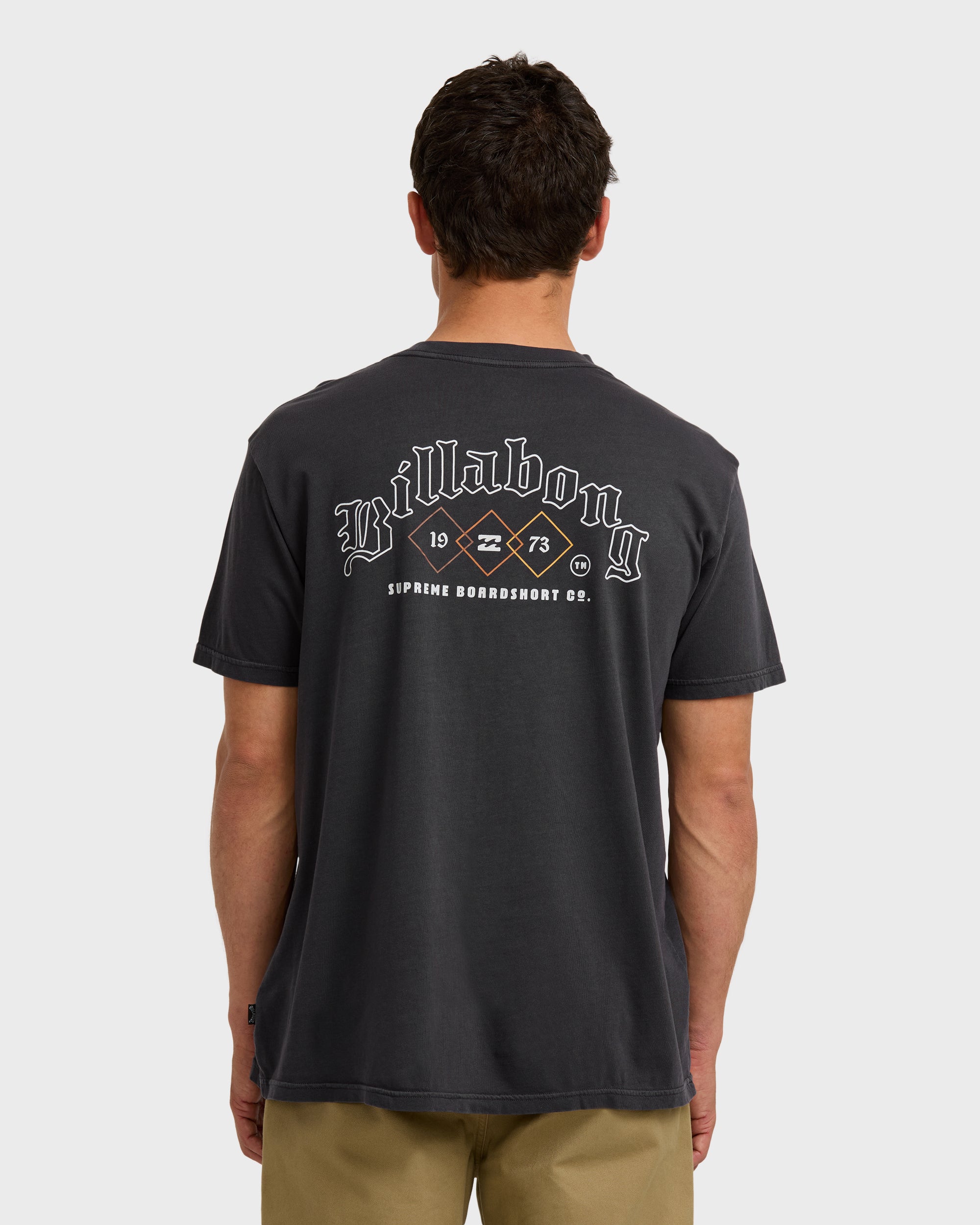 South Runner Premium Ww Short Sleeve T-Shirt - Washed Black - Image 2