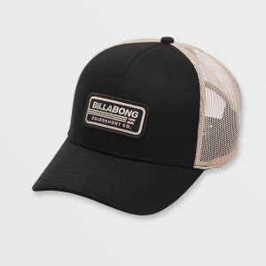 Walled Trucker Hat - Black Sands