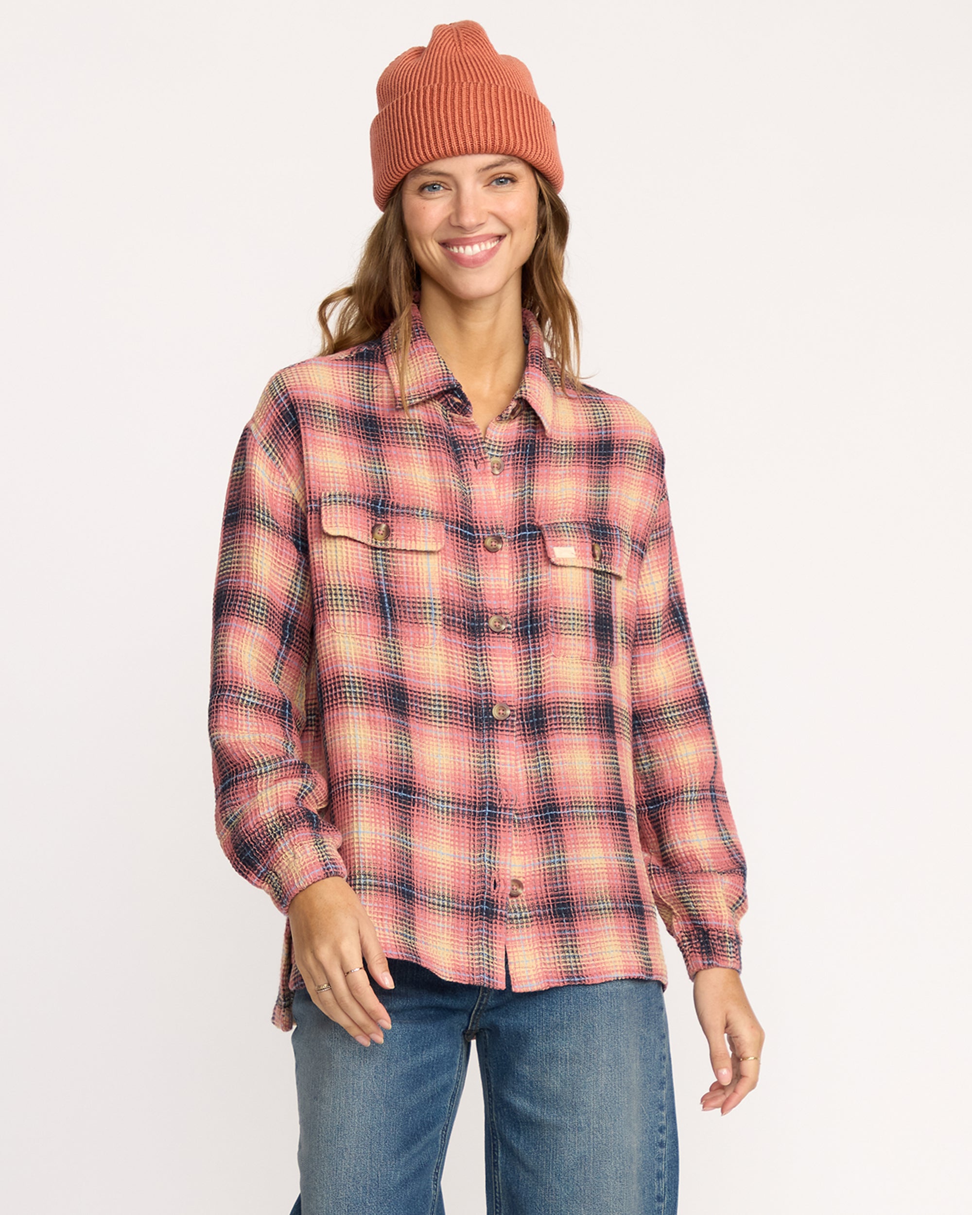 Big Bear Long Sleeve Shirt - Mountain Rose - Image 4