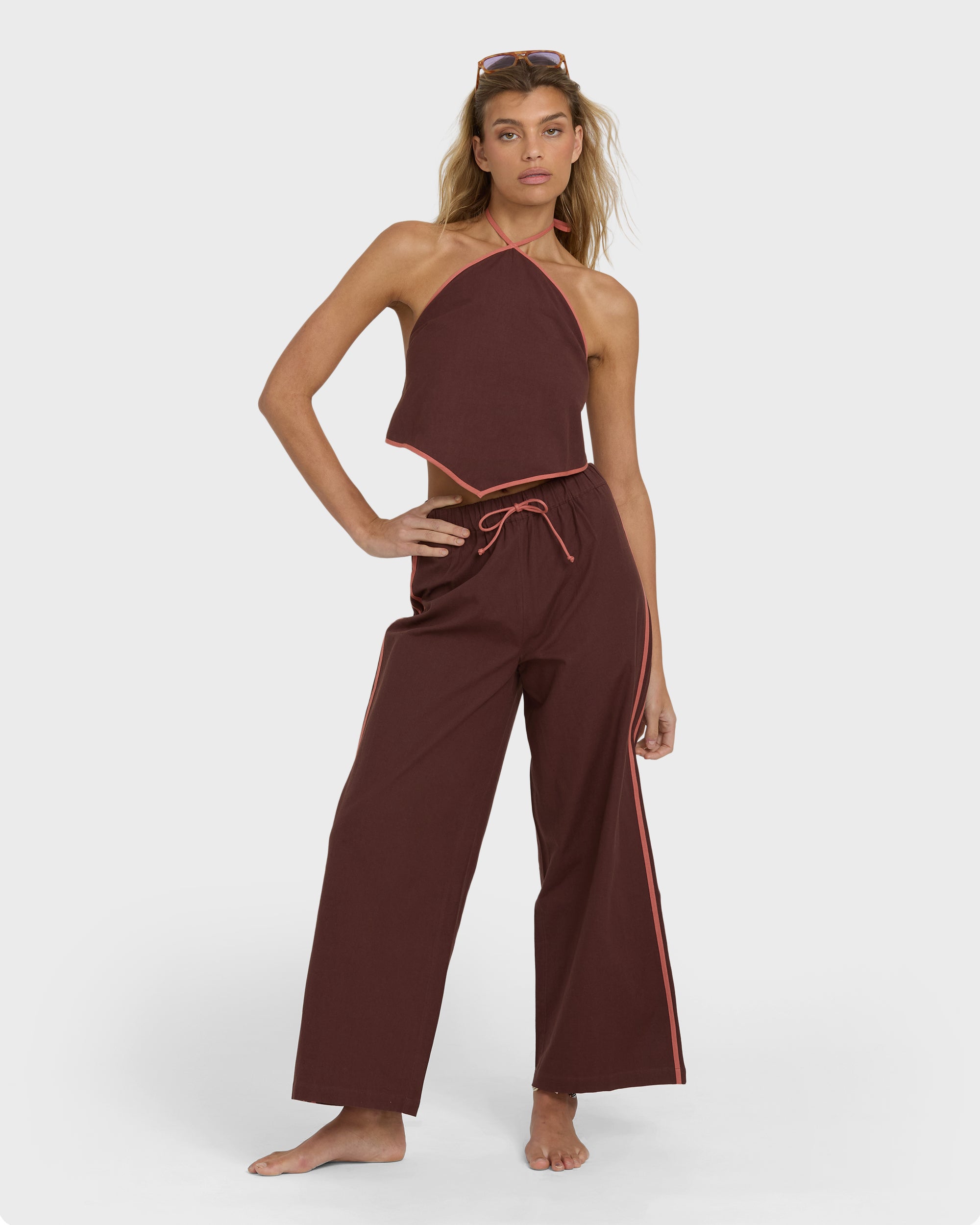 Double Take Halter - Teak - Image 4