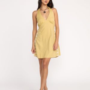 Sunny Sometimes Dress - Light Olive