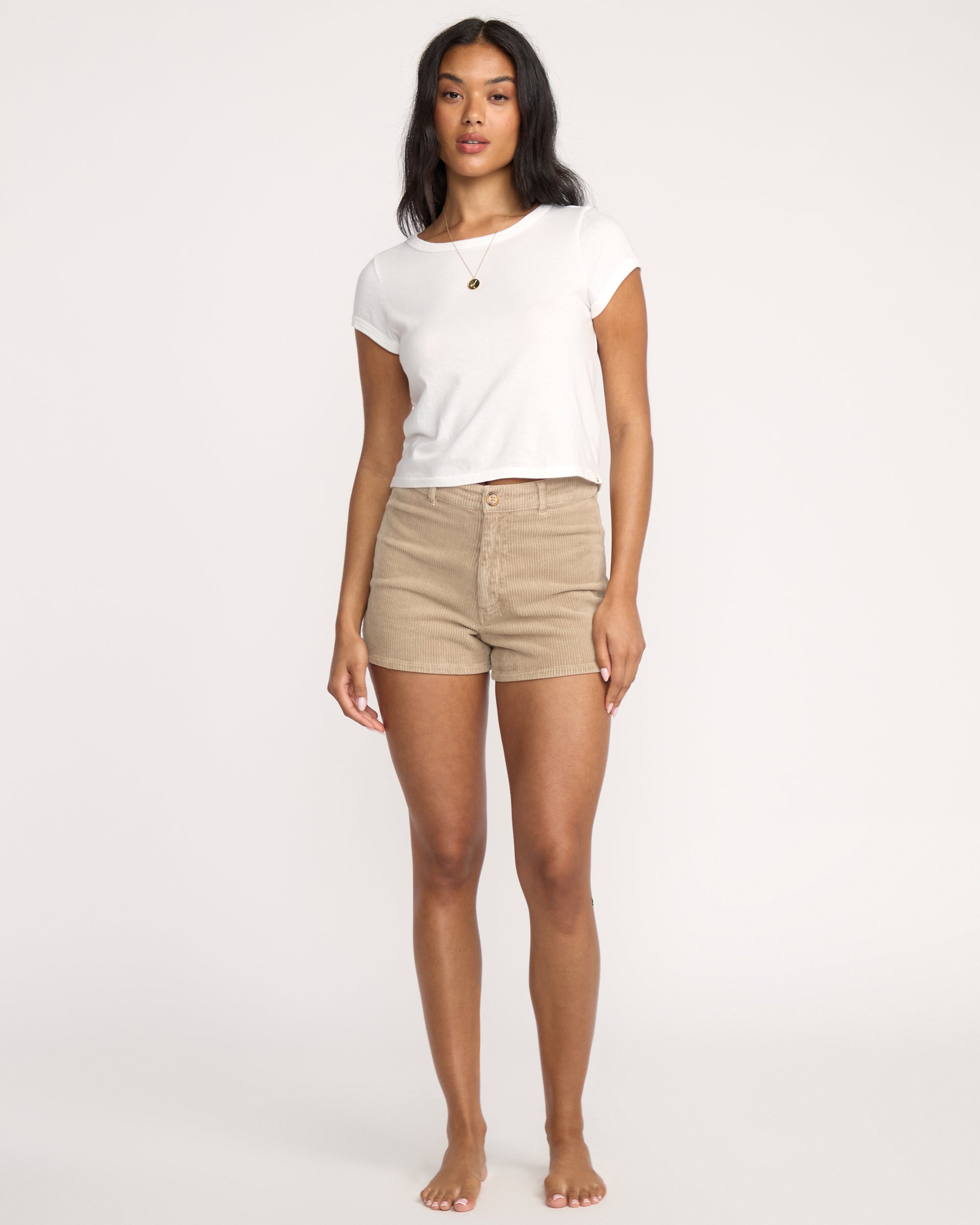 Free Fall Corduroy Shorts - Cobblestone - Image 4