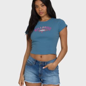 Warm Sunrays Short Sleeve T-Shirt - Blue Shadow