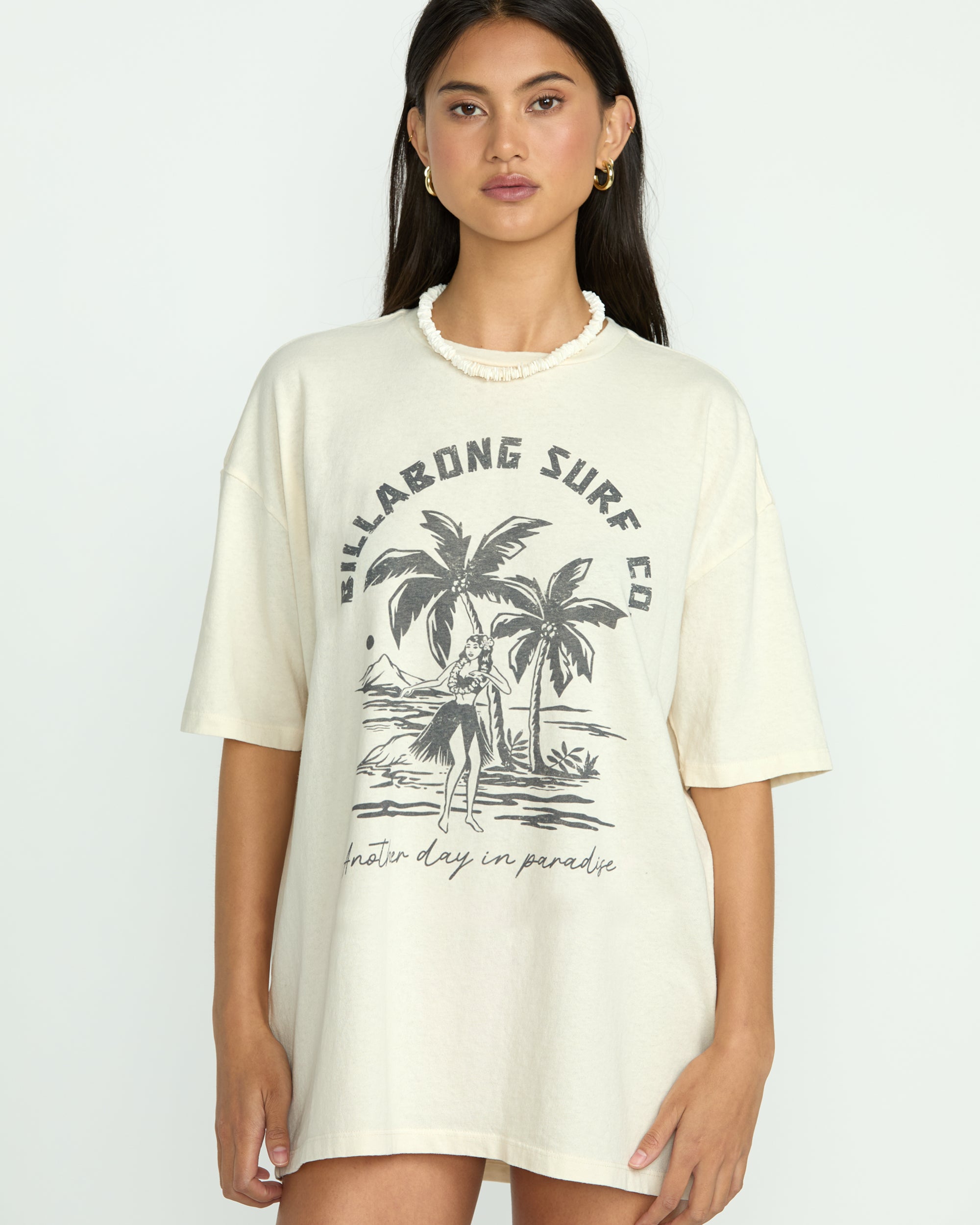 This Is Tropical Tee - Whitecap - Image 6