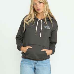 Miles Apart Hoodie - Off Black