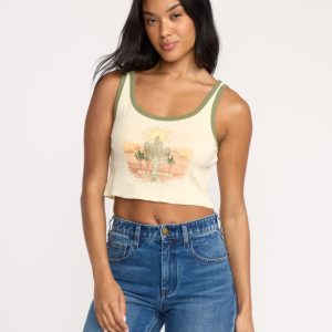 Sunset Break Tank - Butter