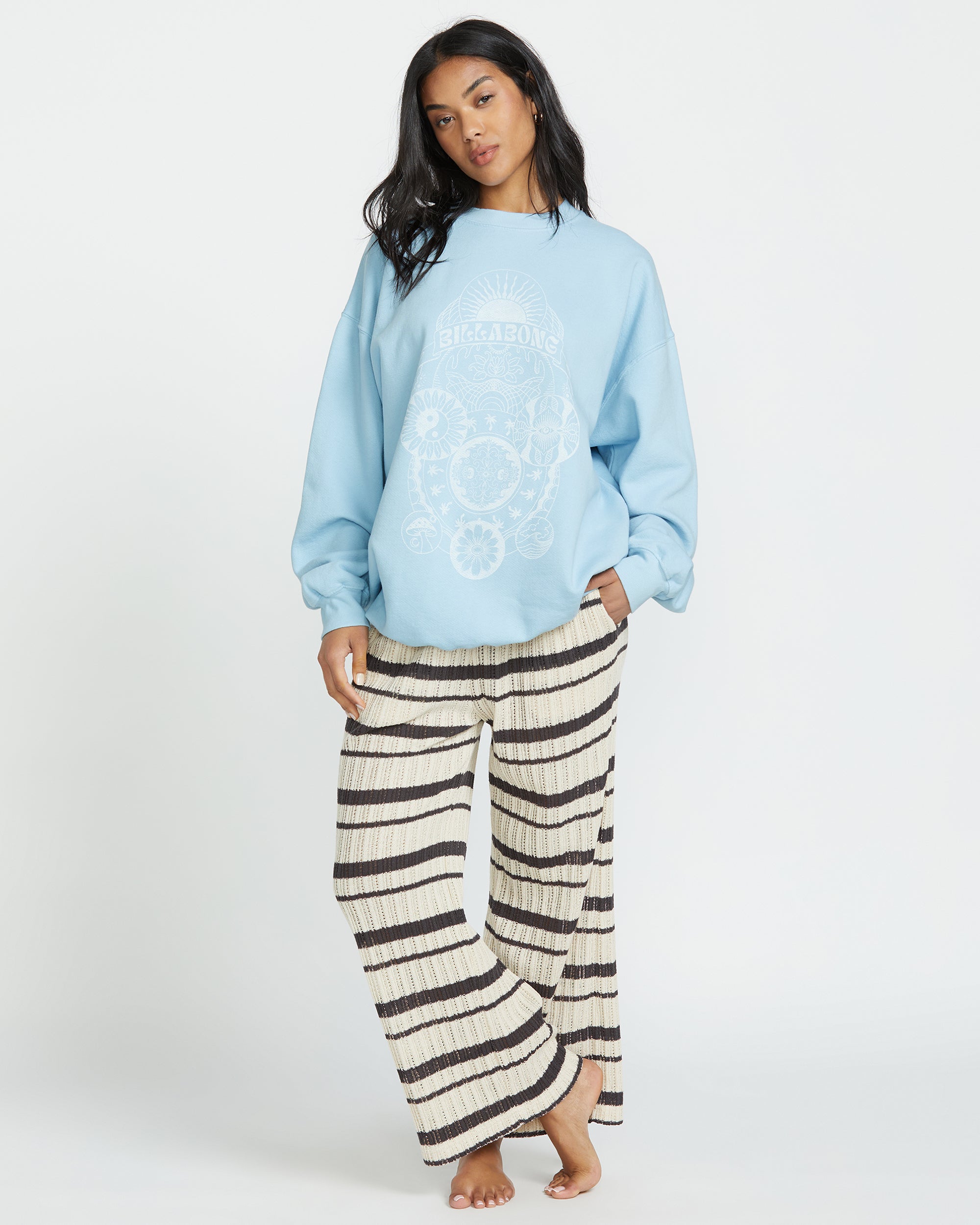 Ride In Crew Sweatshirt - Washed Chambray - Image 5