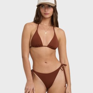 Sol Searcher Multi Triangle Bikini Top - Cowhide